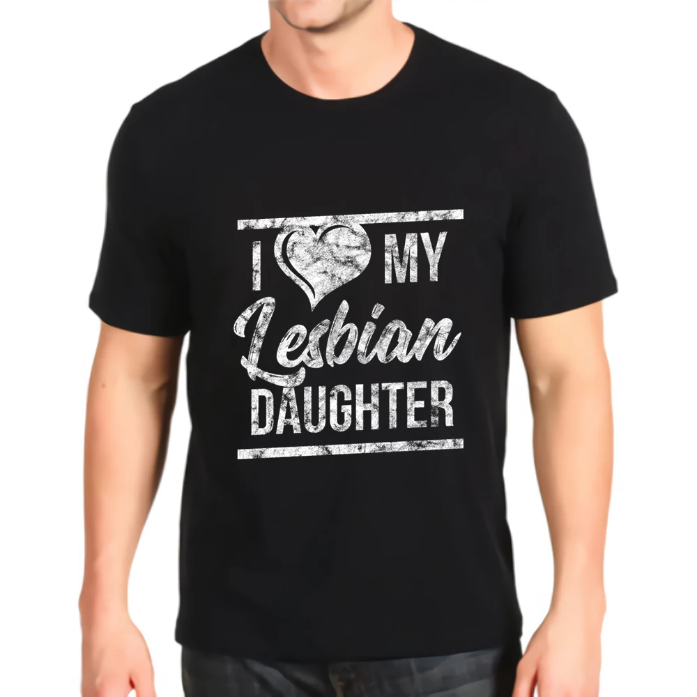 Футболка с круглым вырезом и принтом новинка ЛГБТ гордость лесбиянок я люблю моя