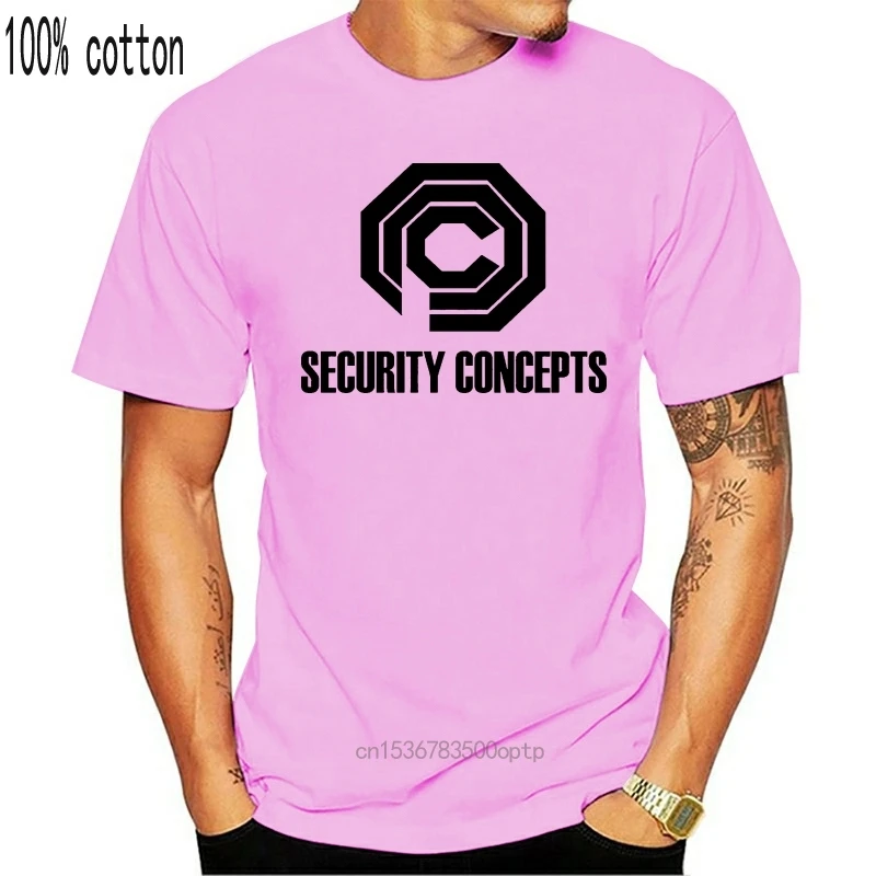 Футболка OCP Security Concept-Omni бытовая продукция ретро футболка Robocop Sci-Fi новинка 2017