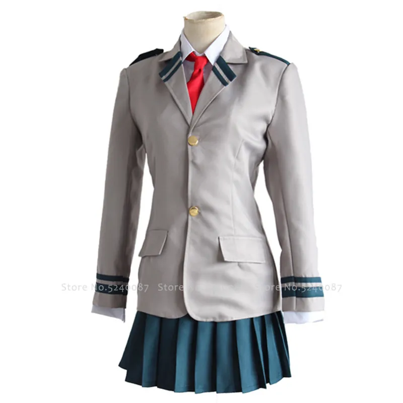 Парик из аниме My Hero Academy школьная форма Boku No academic куртки штаны Yaoyorozu Momo юбка Midoriya