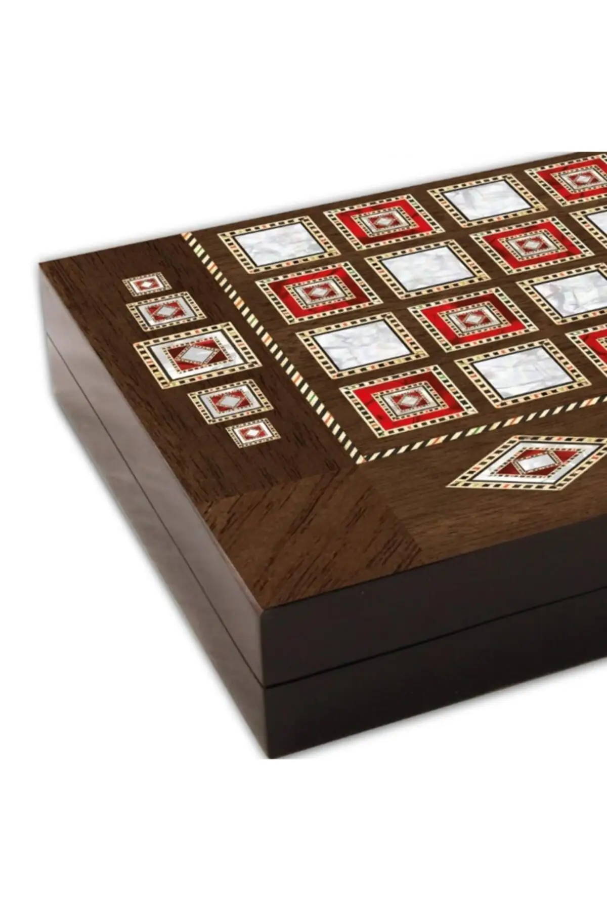 Шахматная доска и шахматные фигурки с камнями деревянный роскошный набор