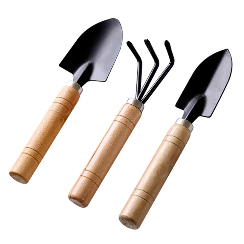 

Gardening Tools 3pieces potted small shovel garden small shovel Indoor flower potted loose soil planting flower planting tool