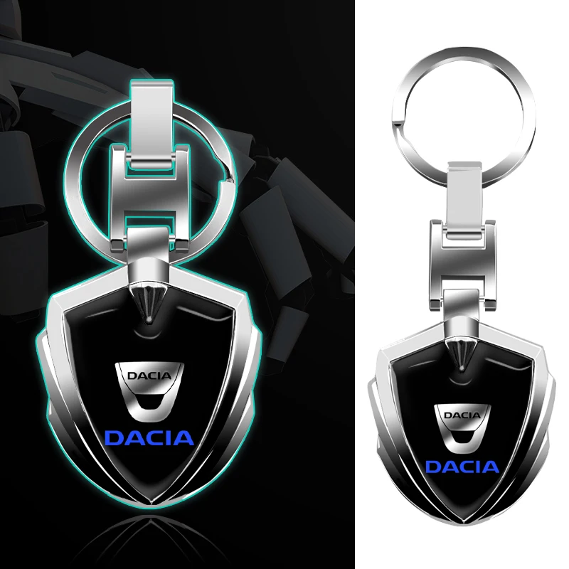 Новинка автомобильный металлический брелок для ключей 1 шт. Dacia Duster Logan MCV Sandero Stepway