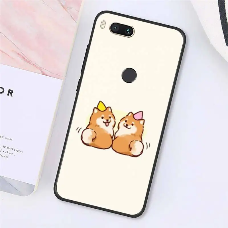 

Cartoon Shiba Inu dog cute animal Phone Case For Xiaomi Redmi note 7 8 9 t k30 max3 9 s 10 pro lite funda coque