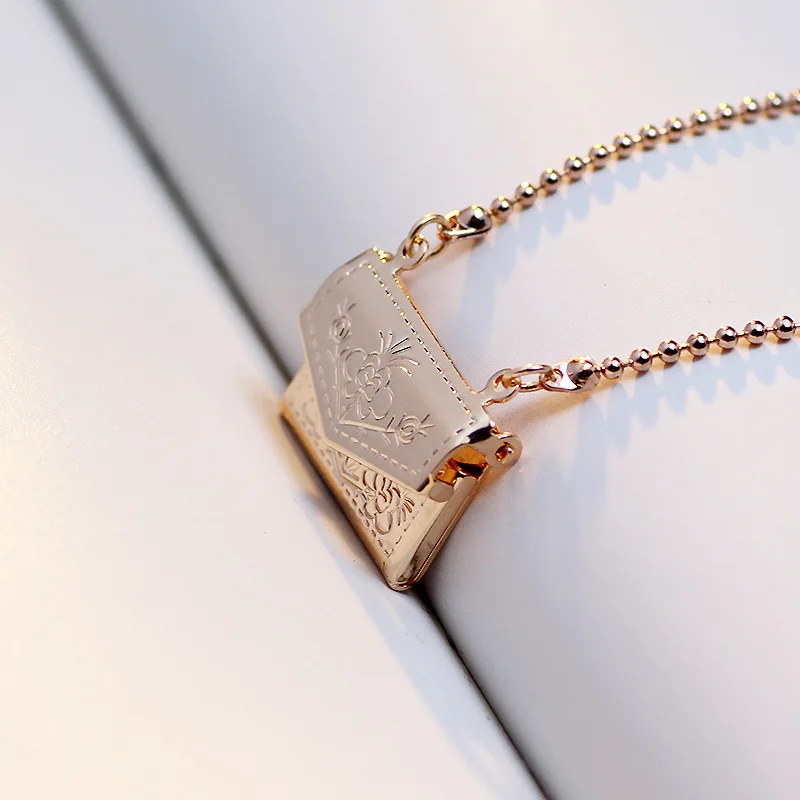 Плавающий медальон с фотопамятью резной цветочный узор кулон золотого и