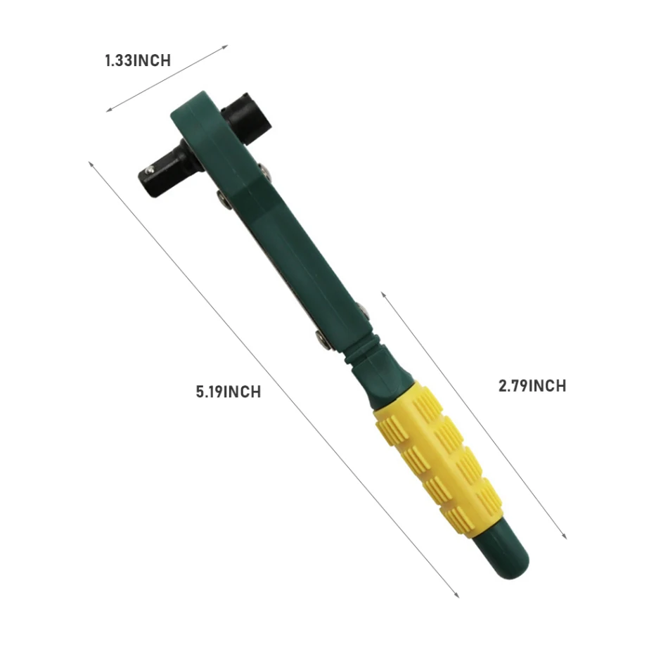 

Mini 1/4 Head Screwdriver Pole Screwdriver Rod Adjustable Fast Ratchet Wrench Quick Socket Wrench Tools Repair Tool Accessories