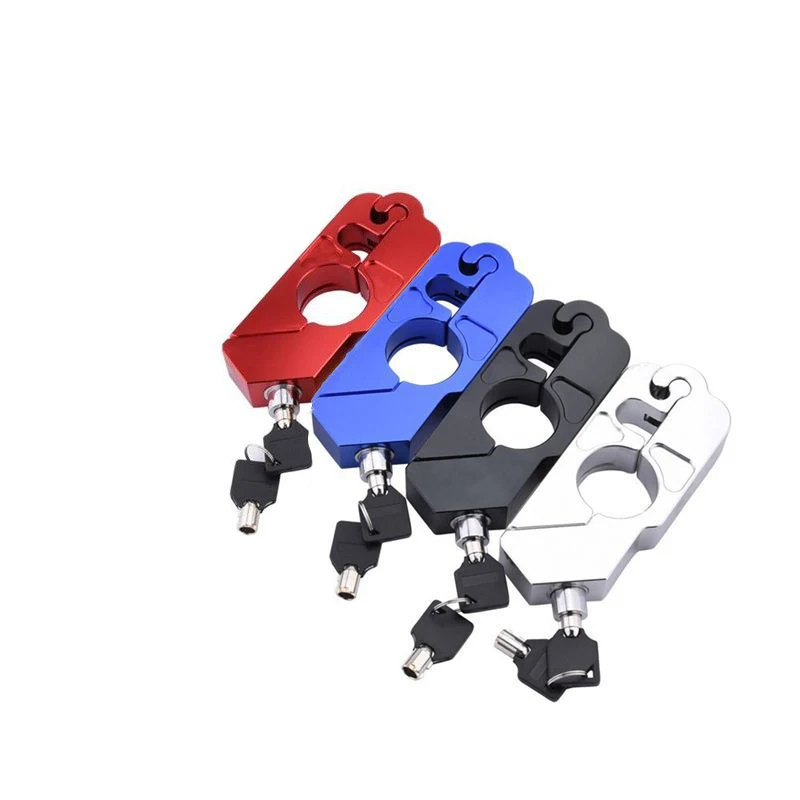 Замок для мотоцикла руля скутера замок безопасности тормоз рукоятка дроссельной