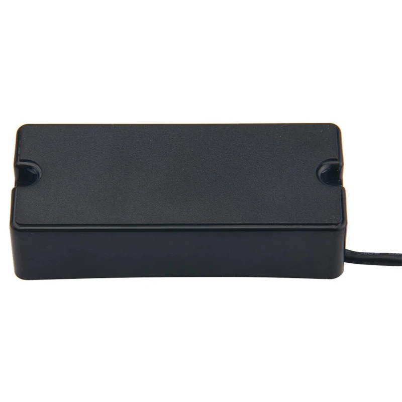 Черный 4 струнная бас гитара звукосниматель пассивный мост и шеи провода|Детали