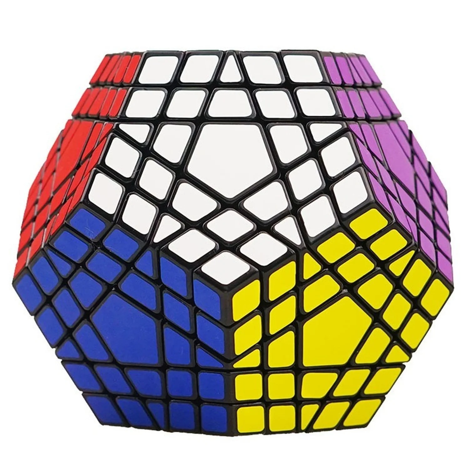 Shengshou Wumofang-cubo mÃ¡gico Sengso 5x5, cubo profesional del dodecaedro, rompecabezas, juguetes educativos,...