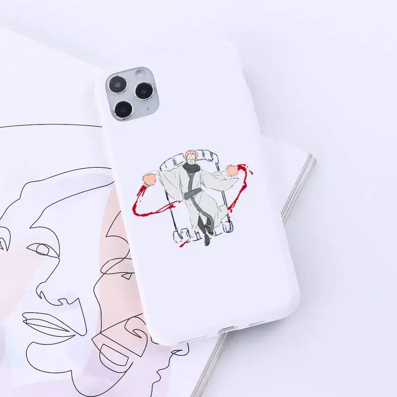 

Jujutsu Kaisen Japan anime Phone Case Candy Color for iPhone 6 7 8 11 12 s mini pro X XS XR MAX Plus
