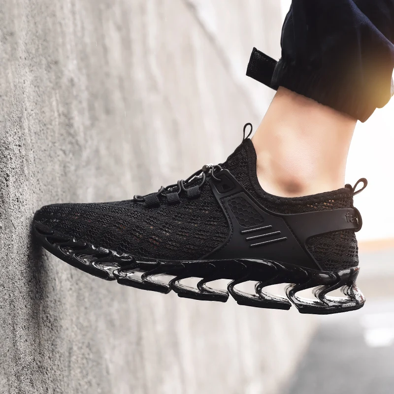 SITAILE New Mesh Men Casual Shoes Lac-up Lightweight Comfortable Breathable Walking Sneakers Tenis masculino Zapatilla | Обувь