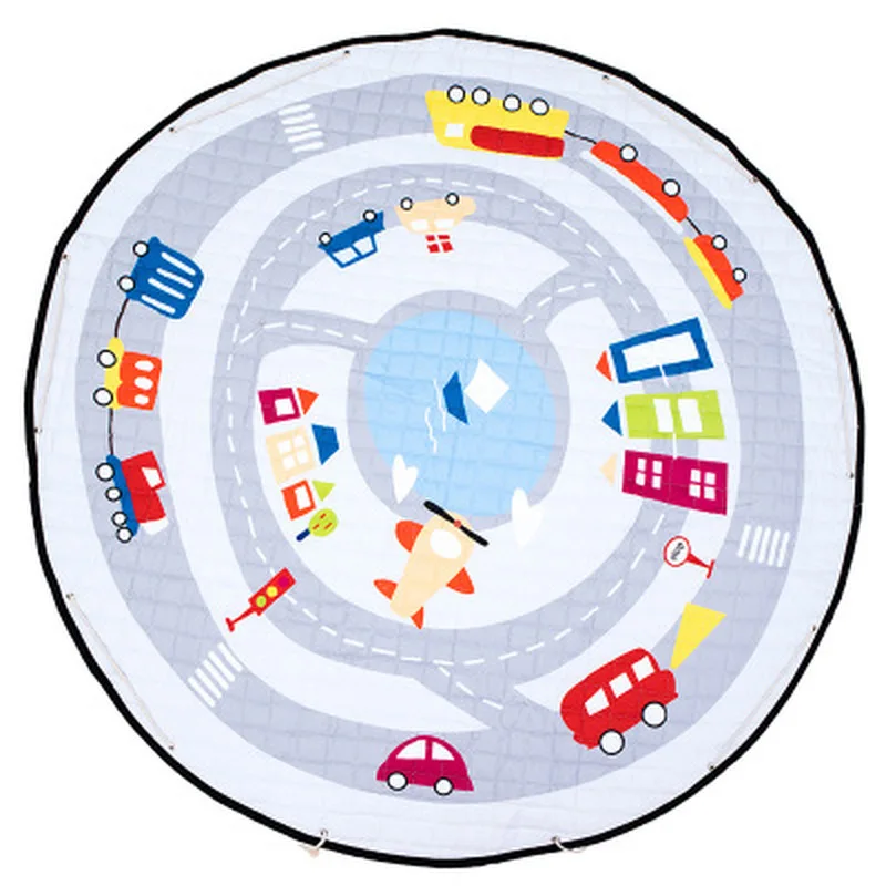 Детский мягкий игровой коврик 150 см для игр детский восхождения ползания мешок