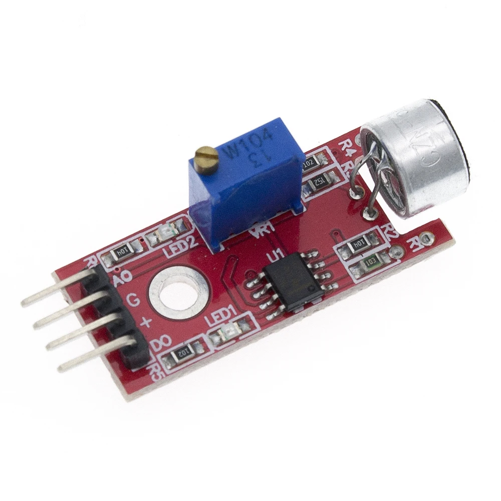 20 штук Высокочувствительный звуковой микрофон Сенсор модуль обнаружения