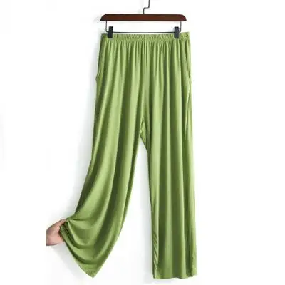 

Women Spring Autumn Cotton Pajama Pants Comfortable Loose Home Wear Wide Leg Sleepwear Pant Plus Size Ladies Trousers 7XL