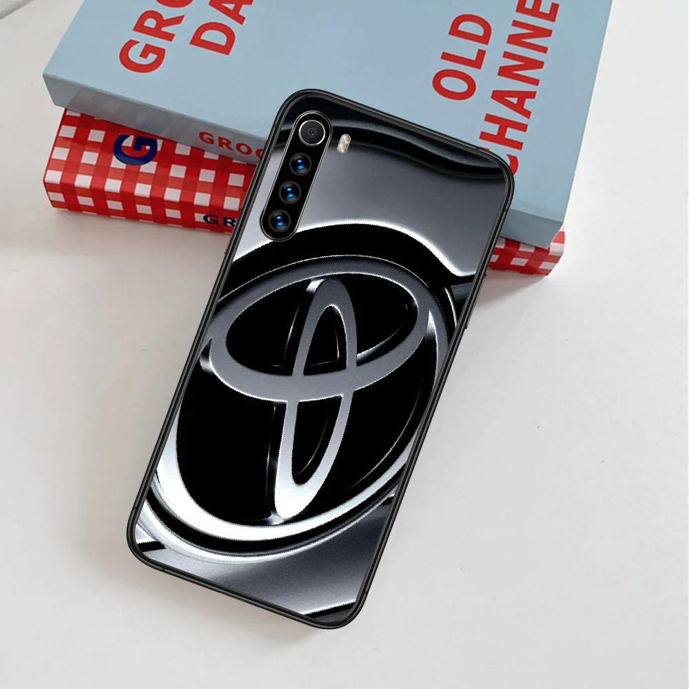 

Toyotaa tro Luxury Sport Car Phone Case For Xiaomi Redmi Note 7 8 8T 9 9S 4X 7 7A 9A K30 Pro Ultra black Waterproof Luxury Back