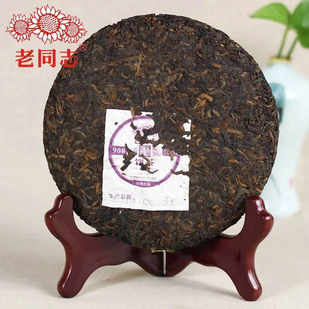 Haiwan Pu-erh чай шу пуэр Laotongzhi старый Камрад 908 пуэр чай 200 г