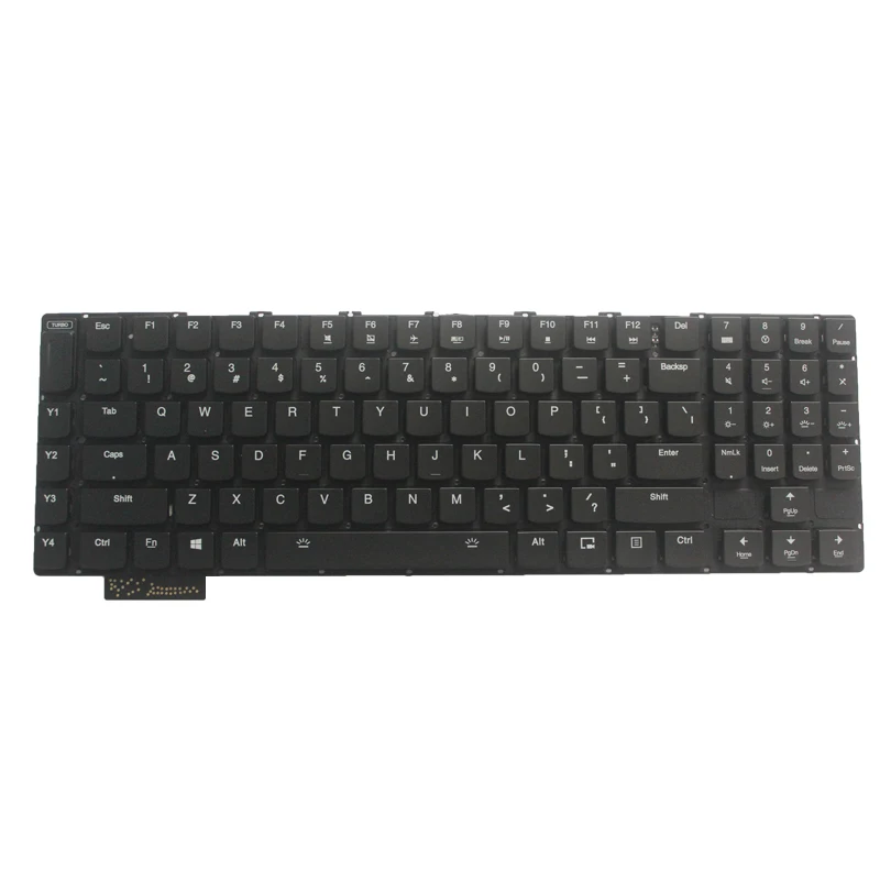 Новая английская клавиатура для ноутбука Lenovo Gaming Y900 Y910 с подсветкой и без рамки |