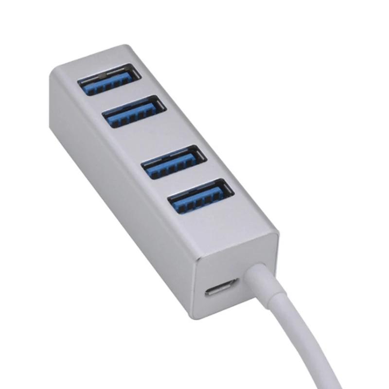 

4-портовый концентратор USB 3,0, обновленный чип USB, компьютерные аксессуары со стабильной передачей 5 Гбит/с, высокая скорость