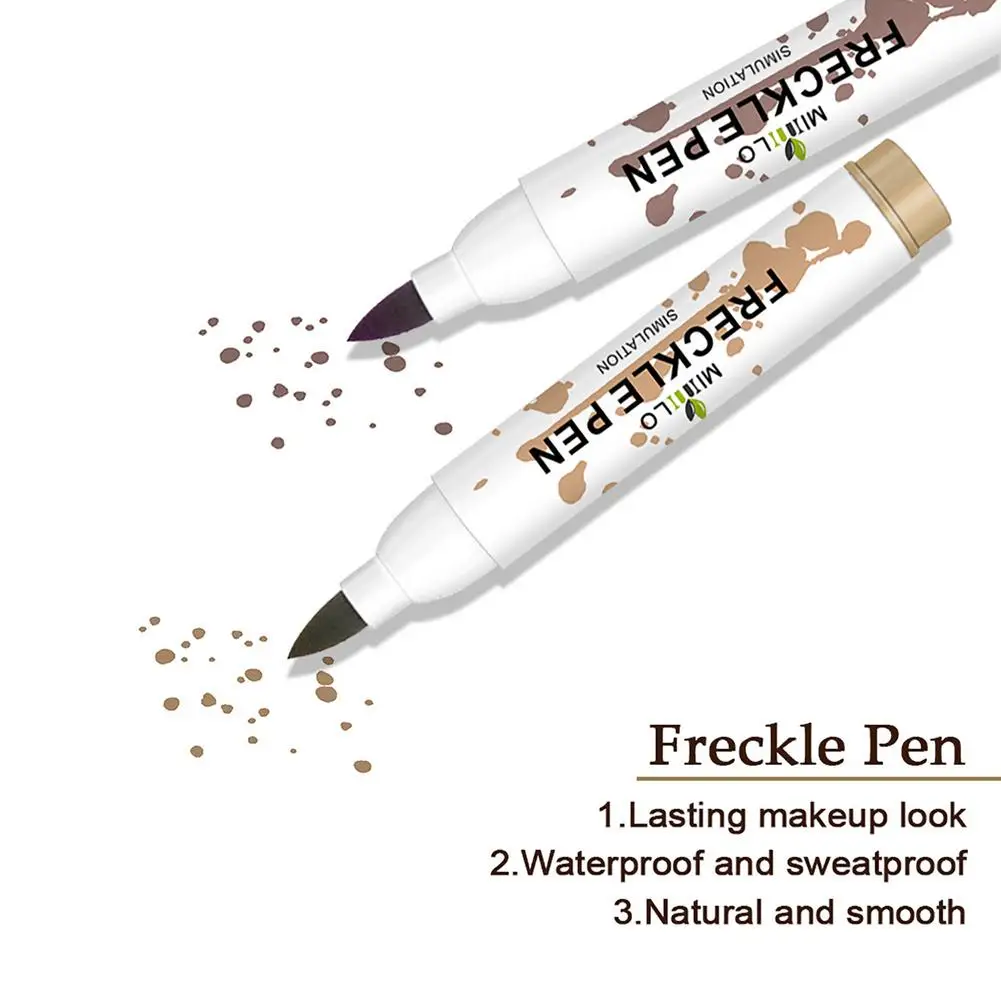 

Инструмент для макияжа с искусственными веснушками, устойчивая к поту Косметическая ручка с защитой от пота, водонепроницаемая Косметичес...