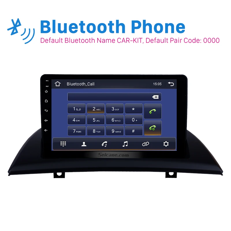 Seicane 9 дюймов Android 0 IPS автомобиля GPS головное устройство плеер для 2004 2007 2012 BMW X3 E83 2.0i