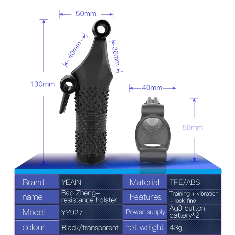 Двойные рукава для пениса с функцией двойного шока, устройство для мужской девственности, секс-игрушки для мужчин, кольцо на пенис из силикона, переиспользуемые презервативы фетиш.