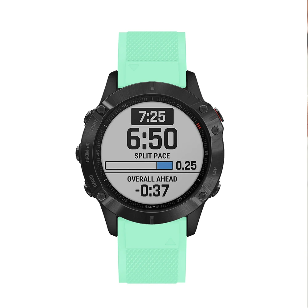 22 мм силиконовый ремешок для Garmin Fenix 6/5/5 Plus Quick Release Band для Garmin Forerunner 935/Instinct/Quatix 5 Smart Watch band
