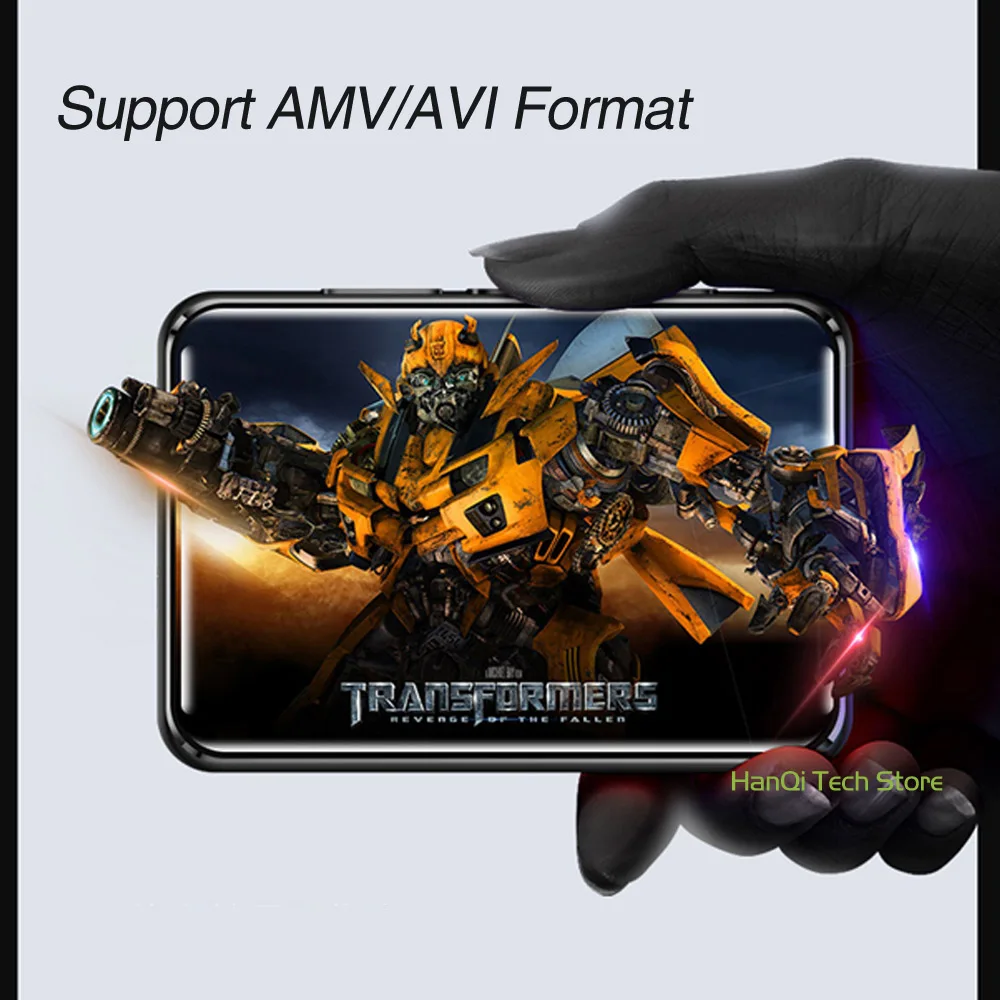 Mp3 плеер Benjie X5 Bluetooth 5 0 сенсорный экран 8 ГБ 16 музыкальный со встроенным динамиком FM