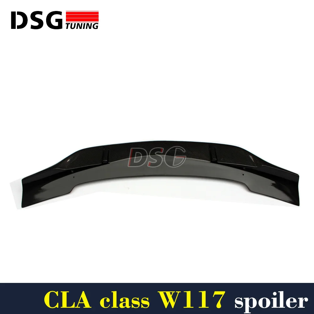 Задний спойлер из углеродного волокна Ducktail High-Kick для CLA Class W117 C117 2013 - 2019 CLA45 CLA200 CLA250