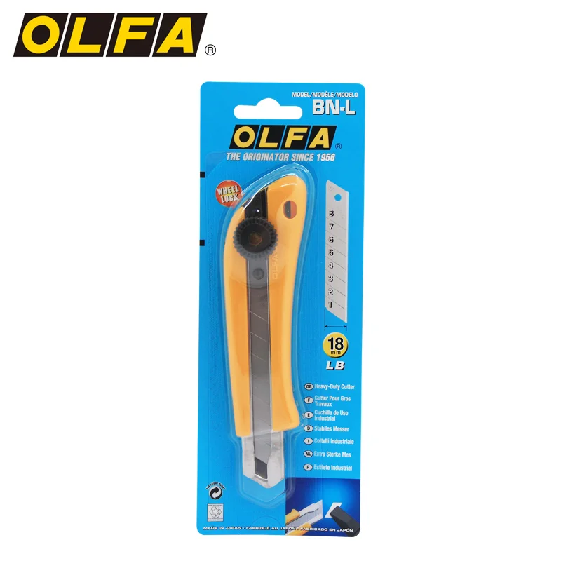 

Olfa Japan 164b Heavy Cutting Knife 18mm Comfortable Grip Knob Art Knife Home Bn-l