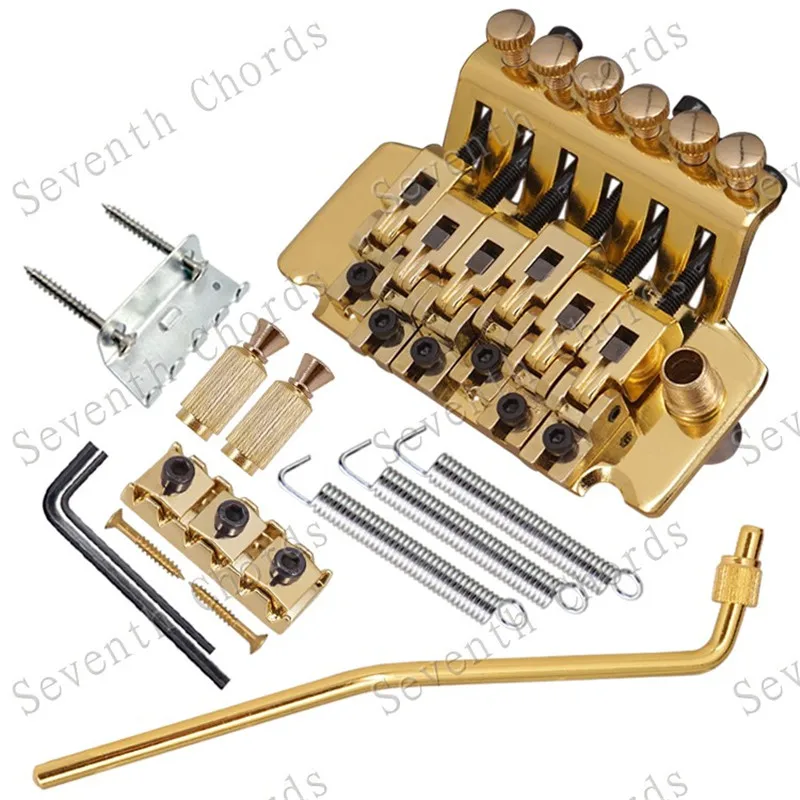 Набор левшей электрогитары мост тремоло двойная блокировка Systyem с Whammy Бар гитары