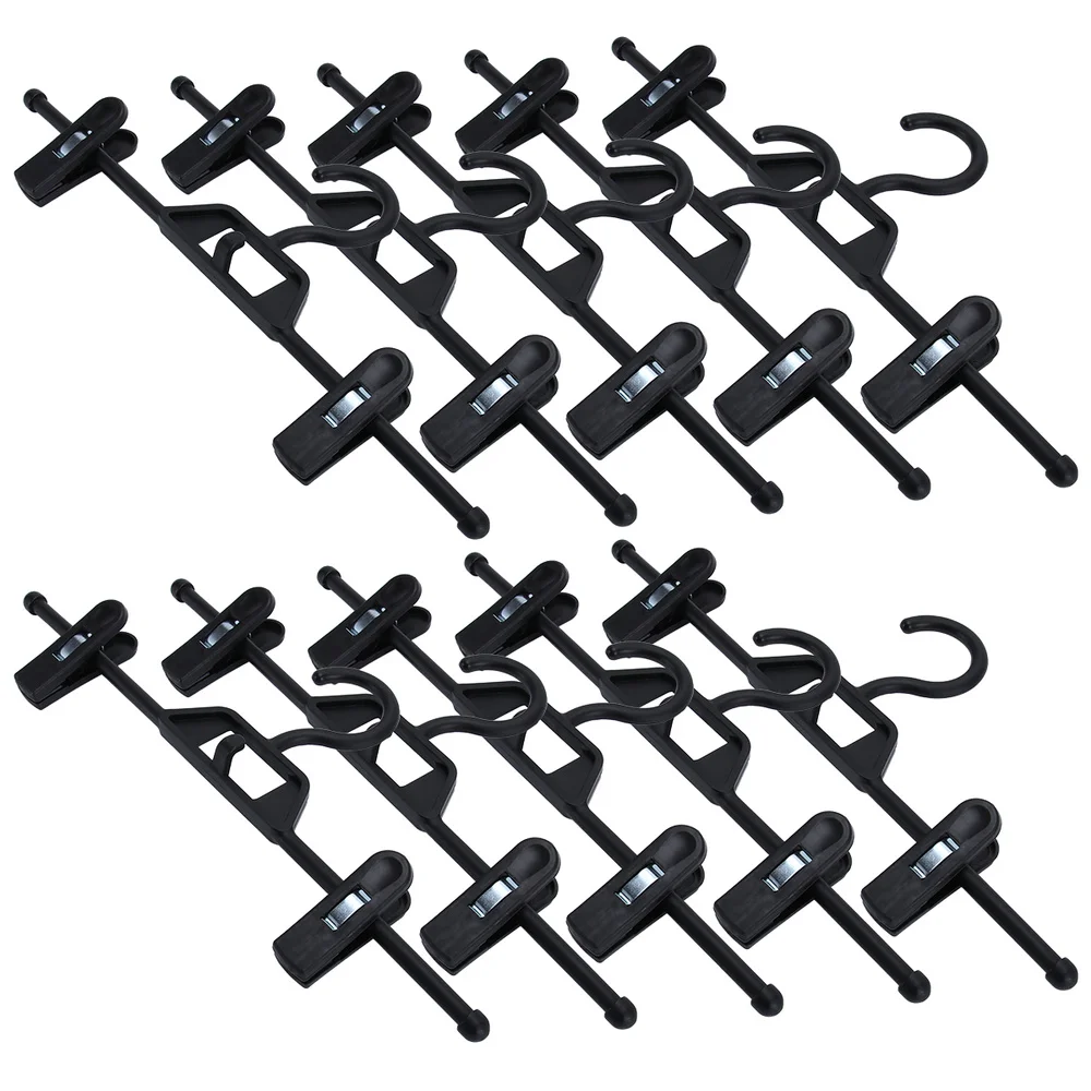 

10Pcs Wardrobes Pants Storage Clips Traceless Underwear Storage Hanger for Home