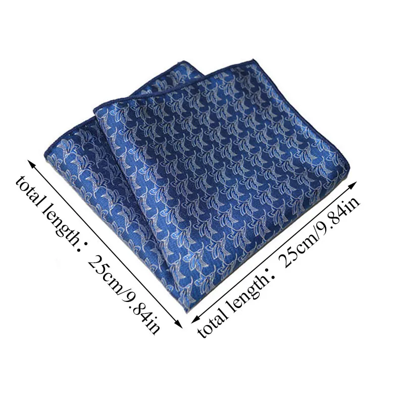 Винтажный Мужской Карманный платок с цветочным принтом в британском стиле segnaposto