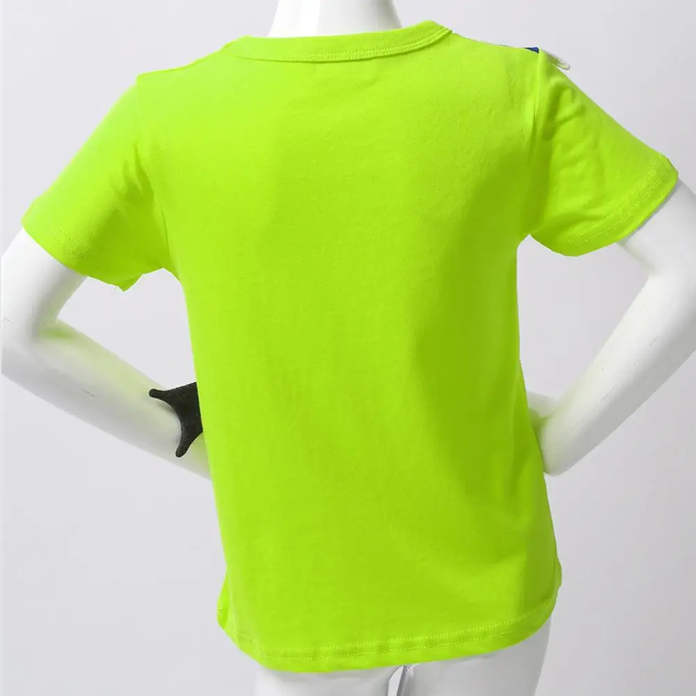 

Summer Kids Boys Soft Cotton T-Shirts Short Sleeve Fashion Shirt Cute Shark Printed Tops T-Shirt Casual Shirt Seaside Beach wear