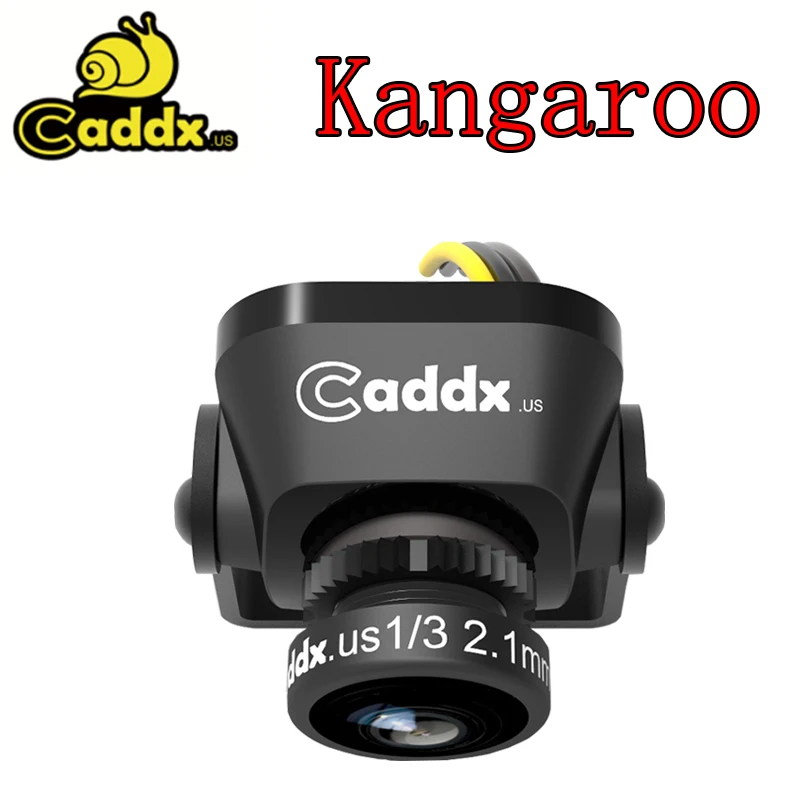 Caddx Kangaroo FPV камера 1000TVL 2 1 мм стеклянная линза/2 м объектив 16:9/4:3 переключаемый WDR 4ms с