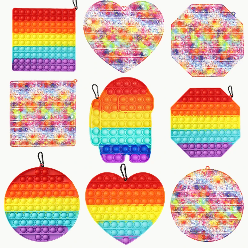 

Big Size Among Bubble Cute Pop Fidget Kids Toy Its Anti-stress Antistres Adult Reliever Toy for Kid Gift Kawaii Figet Toys Gifts