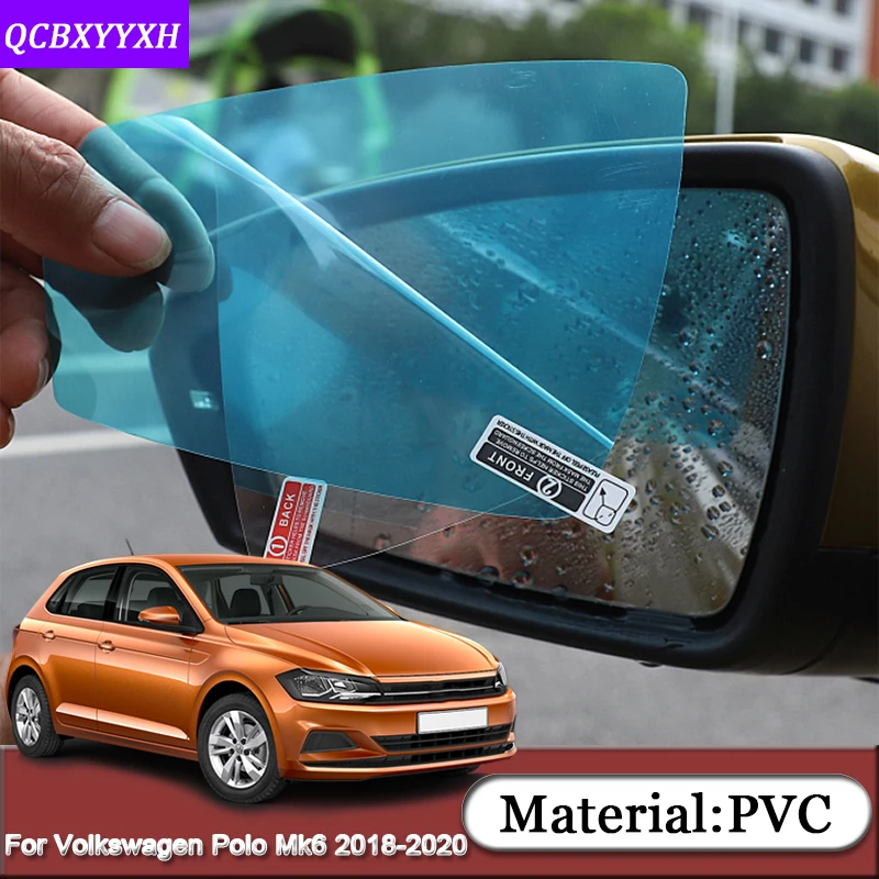Противотуманная прозрачная пленка на окно автомобиля для Volkswagen Polo Mk6 AW Virtus Sedan 2018