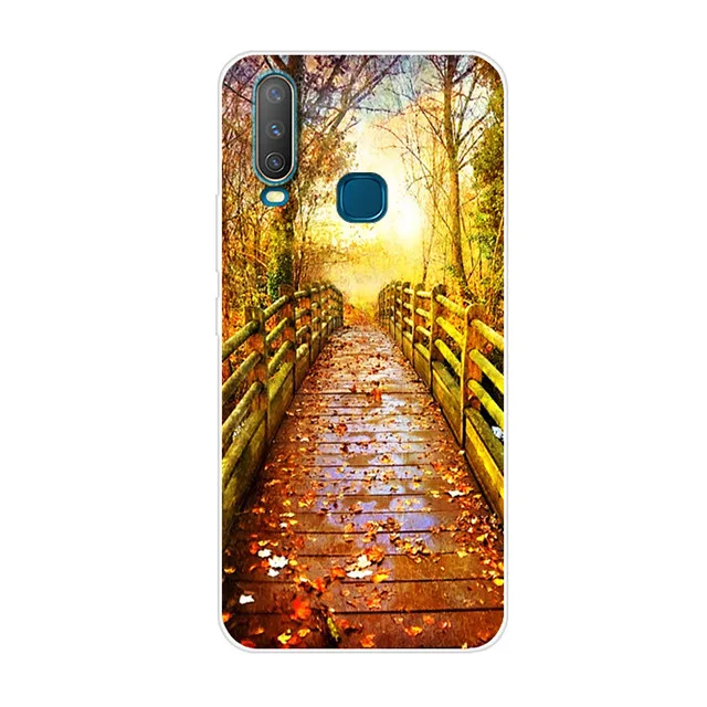 34 Силиконовый чехол для мобильного телефона чехол для Vivo Y17 Y15 Y95 Y91 Y91C Y83 Y81 V11 V11i V15 V15 Pro V9 чехол из мягкого ТПУ для Vivo Y91C Y 17 V15Pro 15 - Цвет: 34
