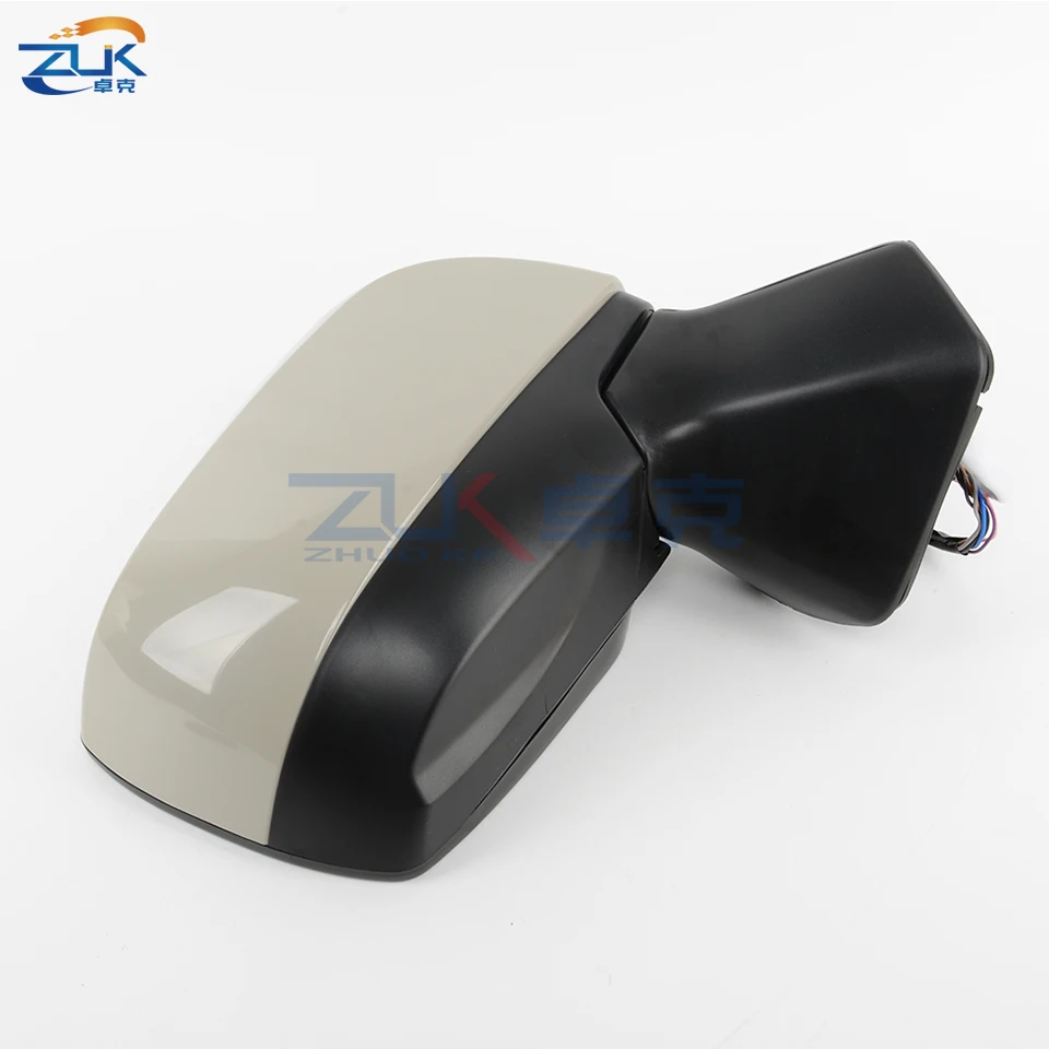 Уличное зеркало заднего вида ZUK в сборе со светодиодсветильник кой и подогревом