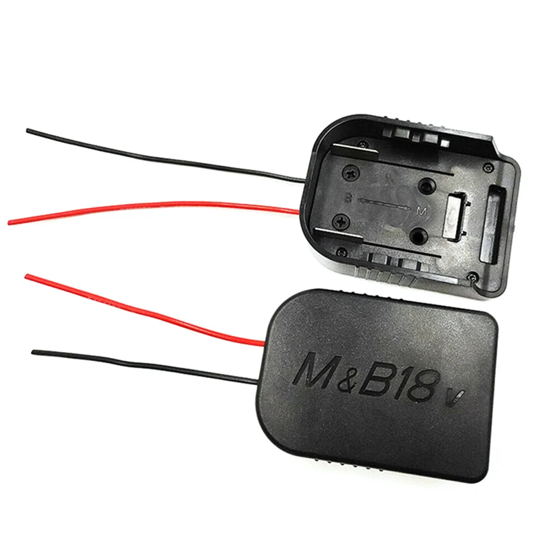 

Oein Power Supply Adapter for MAKITA 18V Battery Power Connector Adapter Dock Holder with 12 Awg Wires Adapter for BL1820 BL1830