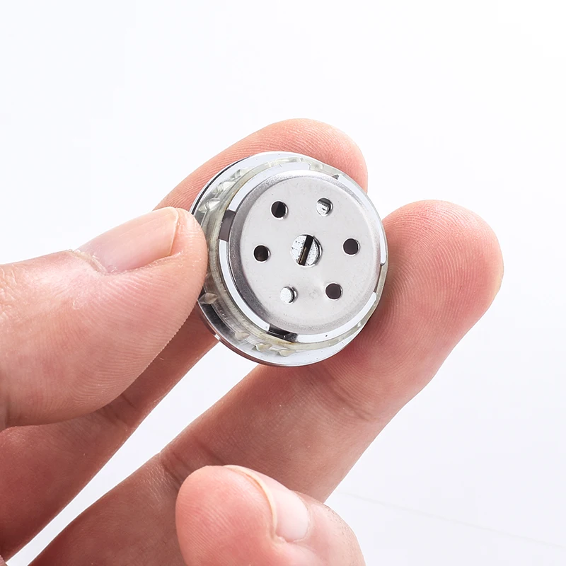 Новинка 1 шт. металлический мини гигрометр 28 мм круглый чехол для сигар Humidor