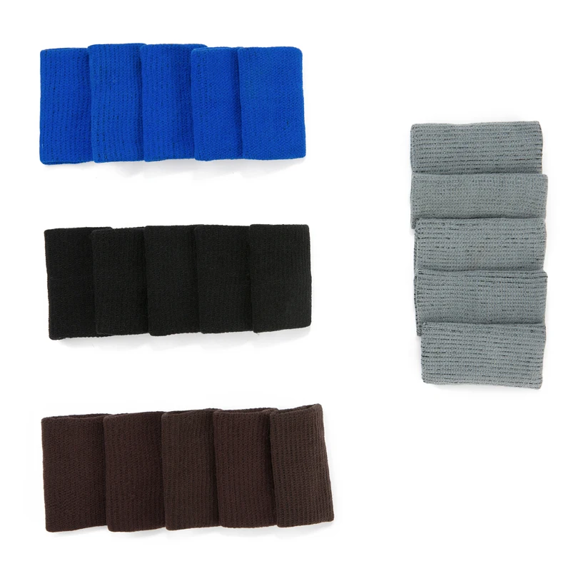 10 шт. нейлоновый эластичный удлиняющий палец Поддержка дышащий рукав Защита