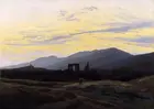 Caspar David Фридрих френдрин элендена в гигантской горе Художественная печать постер картины маслом холст для домашнего декора настенное искусство