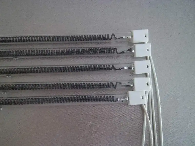 Инфракрасные кварцевые трубчатые лампы используемые для печати Формования