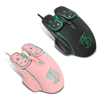 usb mouse wired gaming 7200dpi optical game mice for pc laptop 1 5m cable for apple android lenovo u mouse computer peripheral