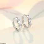 Милые мини-серьги-кольца для маленьких девочек, маленькие золотые кольца-петли в креольском стиле