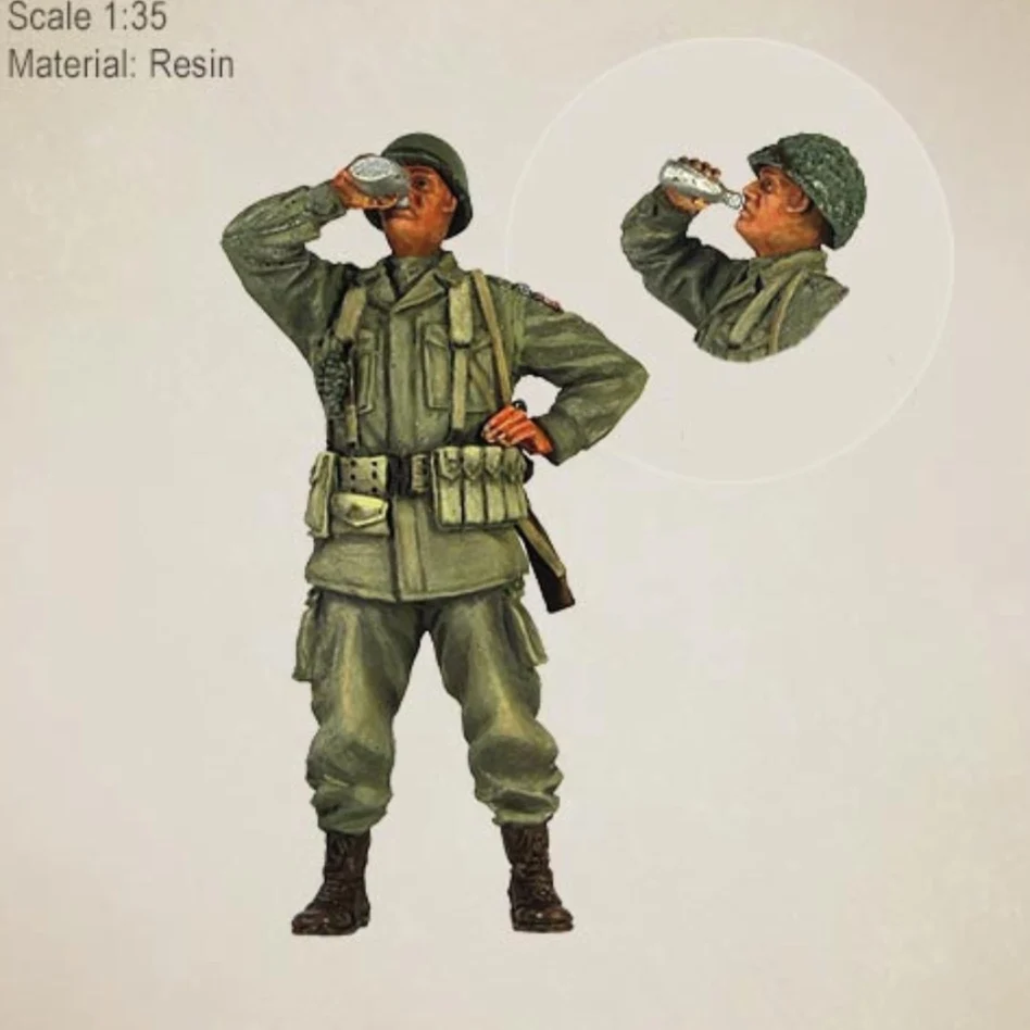

1/35 Resin Model Figure GK , Unassembled and unpainted kit