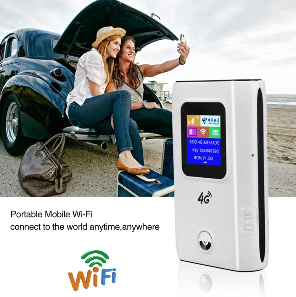 4g wifi router mini router 3g 4g lte wireless portable pockets wifi mobile spot car wi fi router with sim card slot 5200mah free global shipping