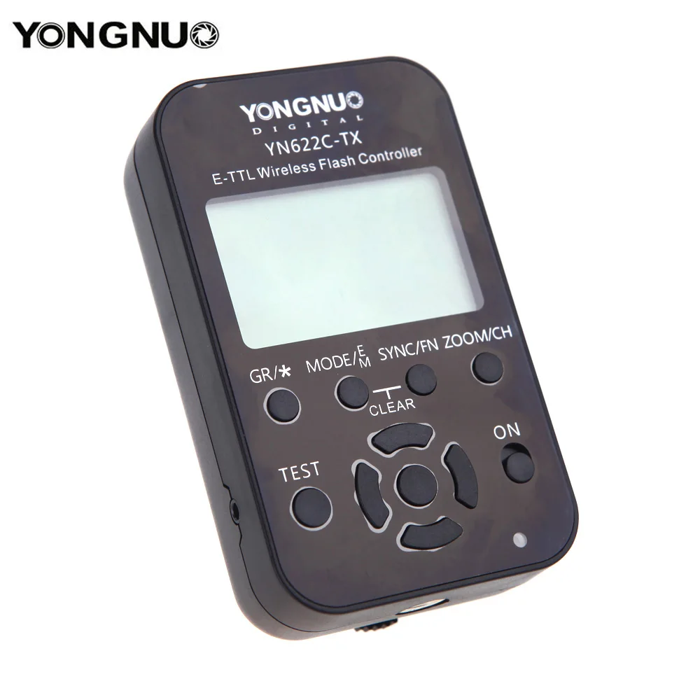 Yongnuo YN 622C TX LCD беспроводной контроллер вспышки e TTL 1/8000s Flash Trigger Transmitter Для камер Canon