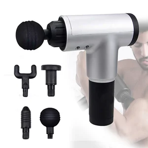 Электрический пистолет для массажа мышц тела, Электрический массажер для упражнений мышц, пистолет для массажа шеи и спины, вибратор для похудения и формирования