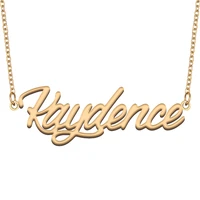 necklace with name kaydence for his her family member best friend birthday gifts on christmas mother day valentines day