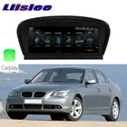 LiisLee Автомобильный мультимедийный GPS аудио Hi-Fi Радио стерео для BMW 5 серии M5 E60 E61 2008  2010 оригинальный CIC стиль навигации NAVI